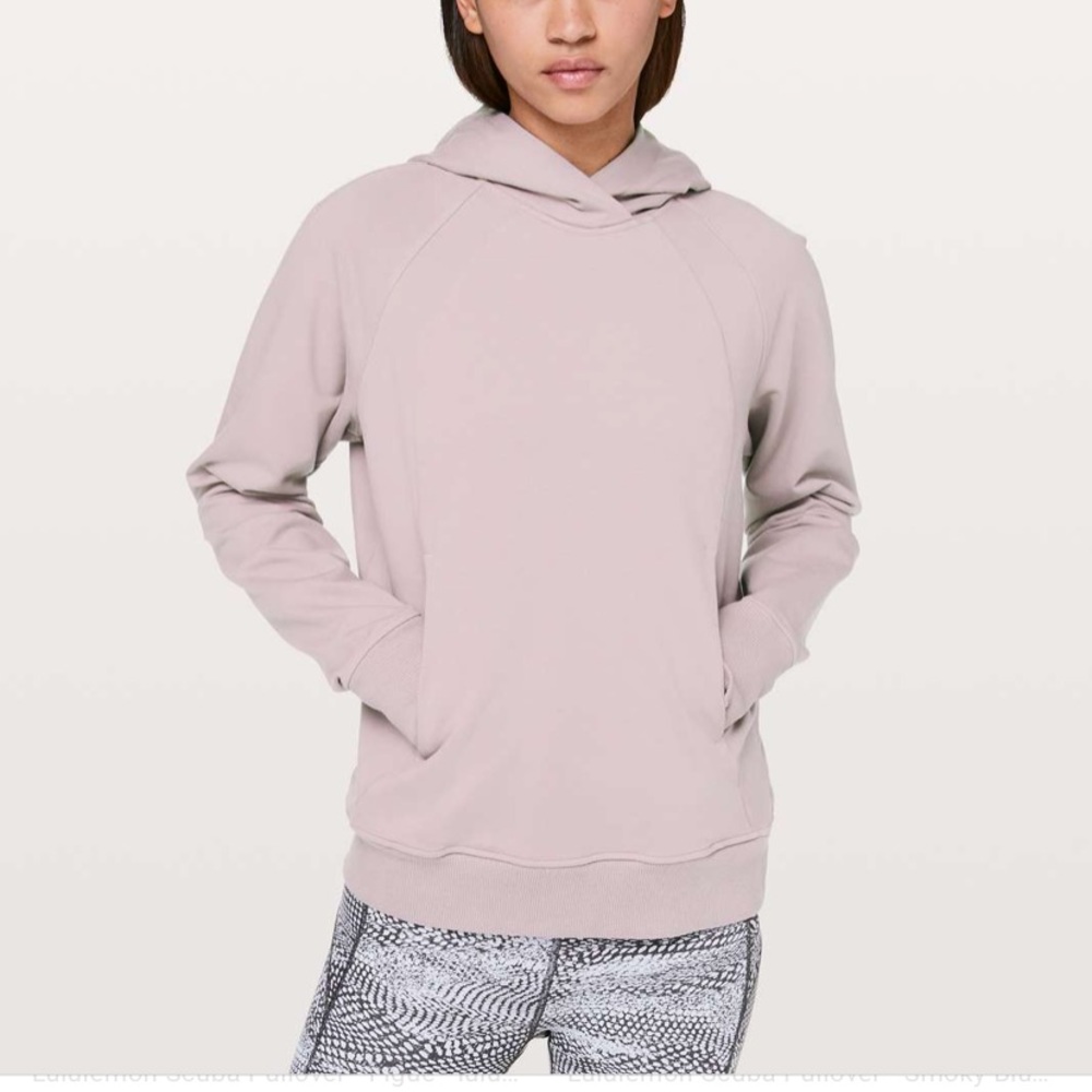 - Lululemon Scuba Pullover - Smoky Blush